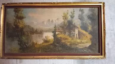 QUADRO AD OLIO SU TELA