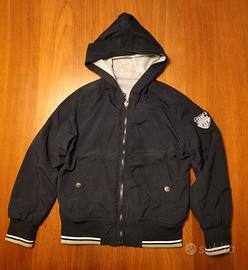 Giacca impermeabile reversibile bimbo 7 anni