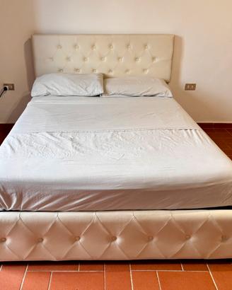 Letto contenitore una piazza e mezzo 140x200