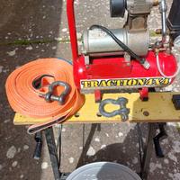 Compressore aria 12 volts + strops 9 ton.