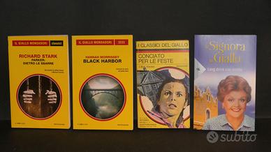 4 libri Gialli - Signora in G. Parker Black Harbor