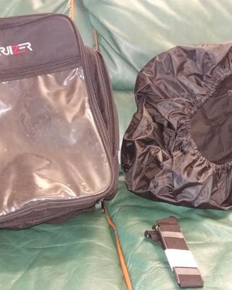 Borsa magnetica per serbatoio moto