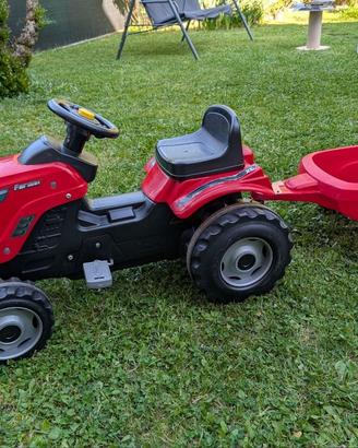Trattore Pedali Farmer XL Rosso Smoby