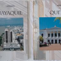 2 libri Ecuador guayaquil e quito con custodia