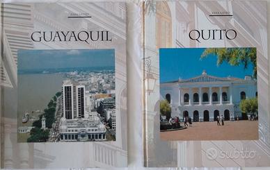 2 libri Ecuador guayaquil e quito con custodia