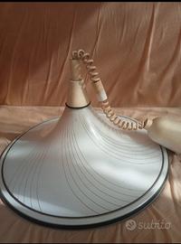 lampadario vintage con saliscendi 