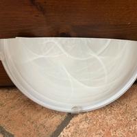 3 Lampade da parete bianche