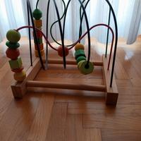 Gioco in legno " Montagne russe"