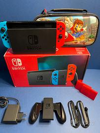 Nintendo Switch Completa V2 + Custodia