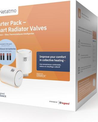 Netatmo Starter Pack Valvole Smart Wifi