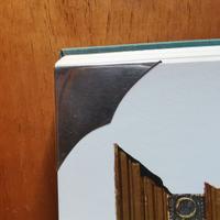 segnalibro in argento 925, angolare liscio