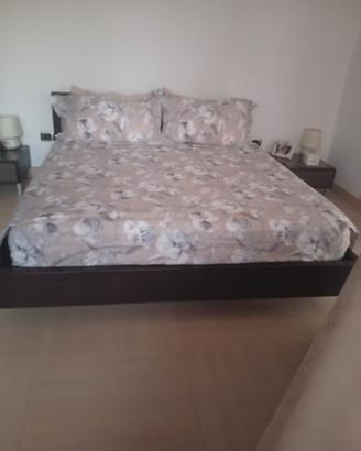 Letto matrimoniale Grattarola in legno massello