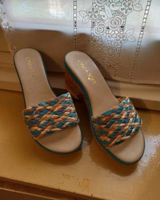Sandali Zeppa Cinzia Soft – Made in Italy