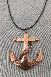 Collana ANCORA Unisex Ciondolo Nuovo in Rame