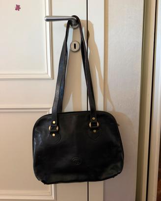 Borsa Florence in vera pelle nera