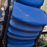 9 sedie ufficio / sala riunione