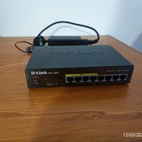 2x Switch D-Link DGS-1008P (dlinkgreen)