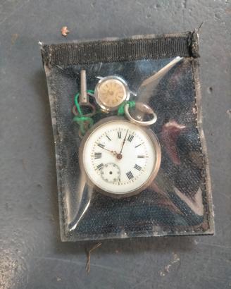 orologio in argento 