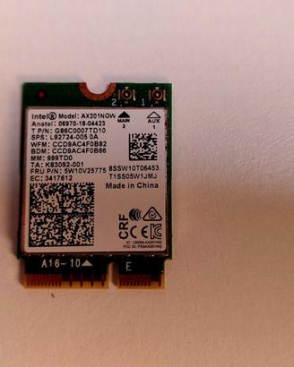 Scheda WiFi  Intel