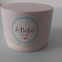 Orecchini Le Bebè Oro rosa e brillantini nuovi