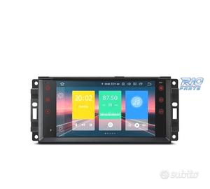RADIO GPS ANDROID 13 PER JEEP WRANGLER 07-12, GRAN