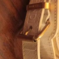 Fendi cintura in pelle bianca