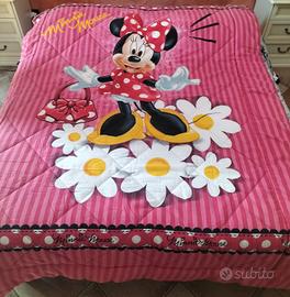 piumone singolo Minnie Disney double face 