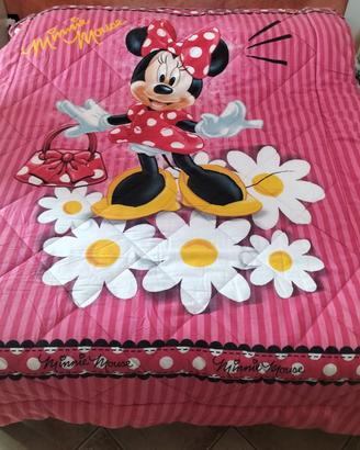 piumone singolo Minnie Disney double face 