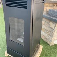 stufa PELLET 2 CANALIZZAZIONI 12 KW