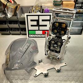 Torretta rally UNIVERSALE + piastra KTM exc > 2017