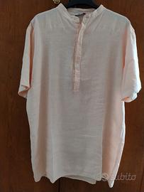 camicia da uomo in lino