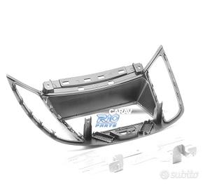 TELAIO NERO LUCIDO RADIO 2-DIN PER FORD C-MAX KUGA