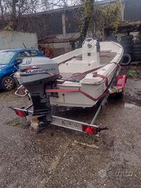 Barca Marino e motore mariner 40 hp