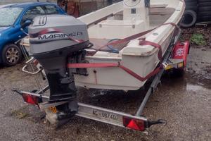 Barca Marino e motore mariner 40 hp