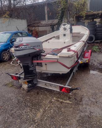 Barca Marino e motore mariner 40 hp