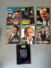 Rivista Ciak Si Gira 1989 annata completa 1 al 12