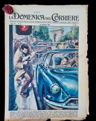 La Domenica del Corriere 28 settembre 1958 Masina