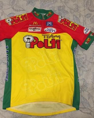 Maglia Polti Santini XXL ciclismo bici