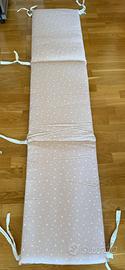 Paracolpi lettino 180x40 italbaby per bambini