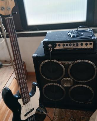 Basso con amplificatore 