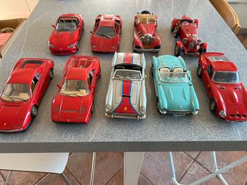 Modellini burago scala 1:18 lotto