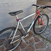 mauntebike in alluminio ruote da 26 funzionante 