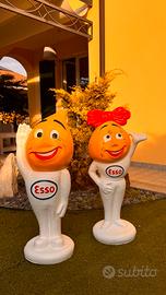 Statue esso in coppia