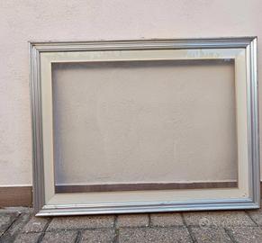 Cornice anticata vintage legno grande 