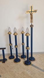 Set candeliere funebre – onoranze funebri