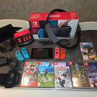 console Nintendo Switch no giochi singoli