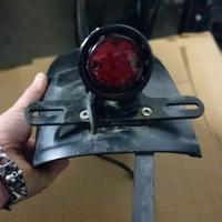 Parafango corto +faro old style 