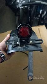 Parafango corto +faro old style 