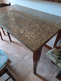 Tavolo marmo granito