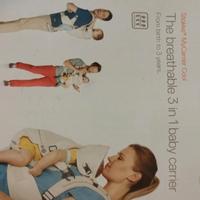 Marsupio Stokke The Breathable 3 in 1 baby carrier